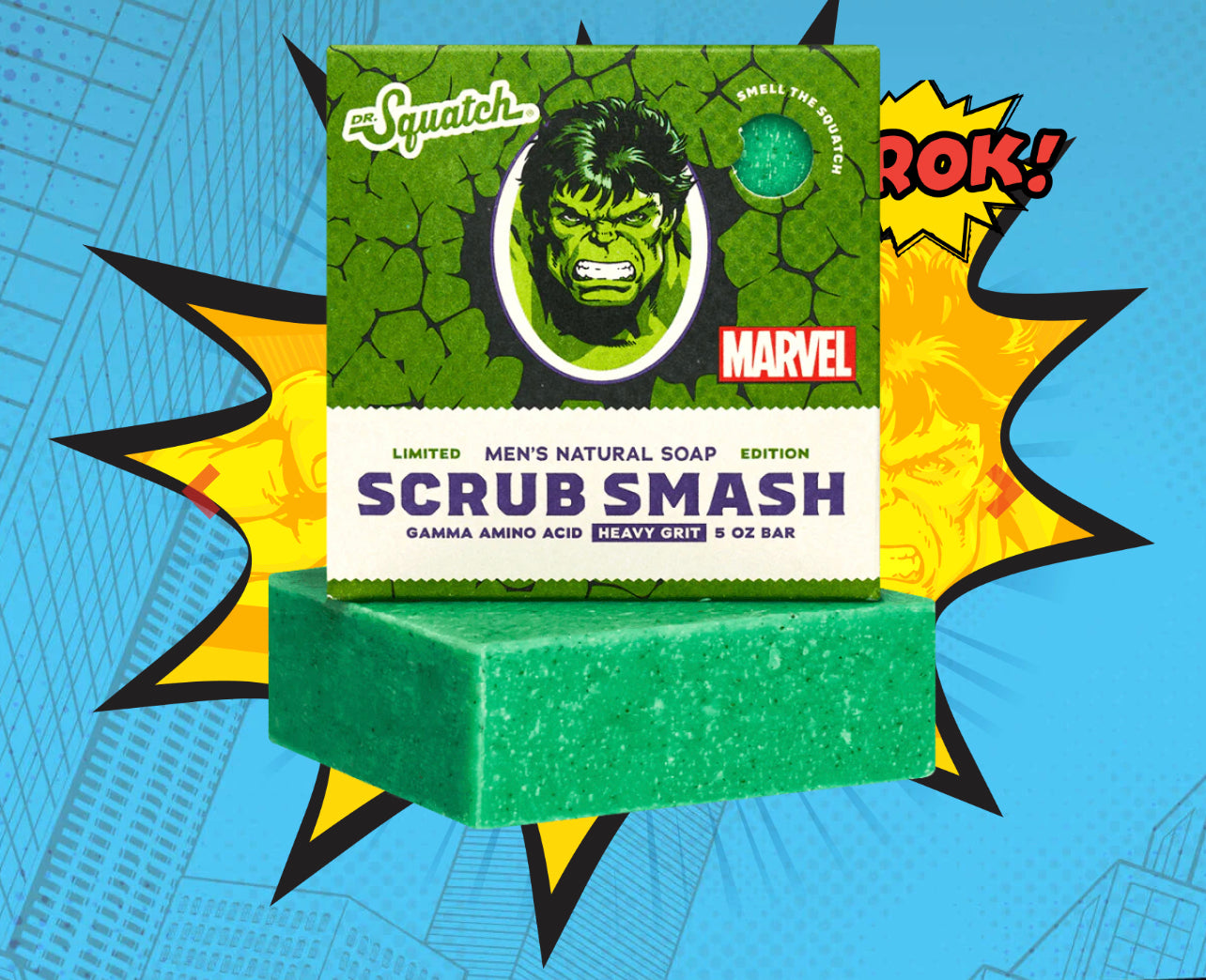 Dr. Squatch Marvel Avengers Set