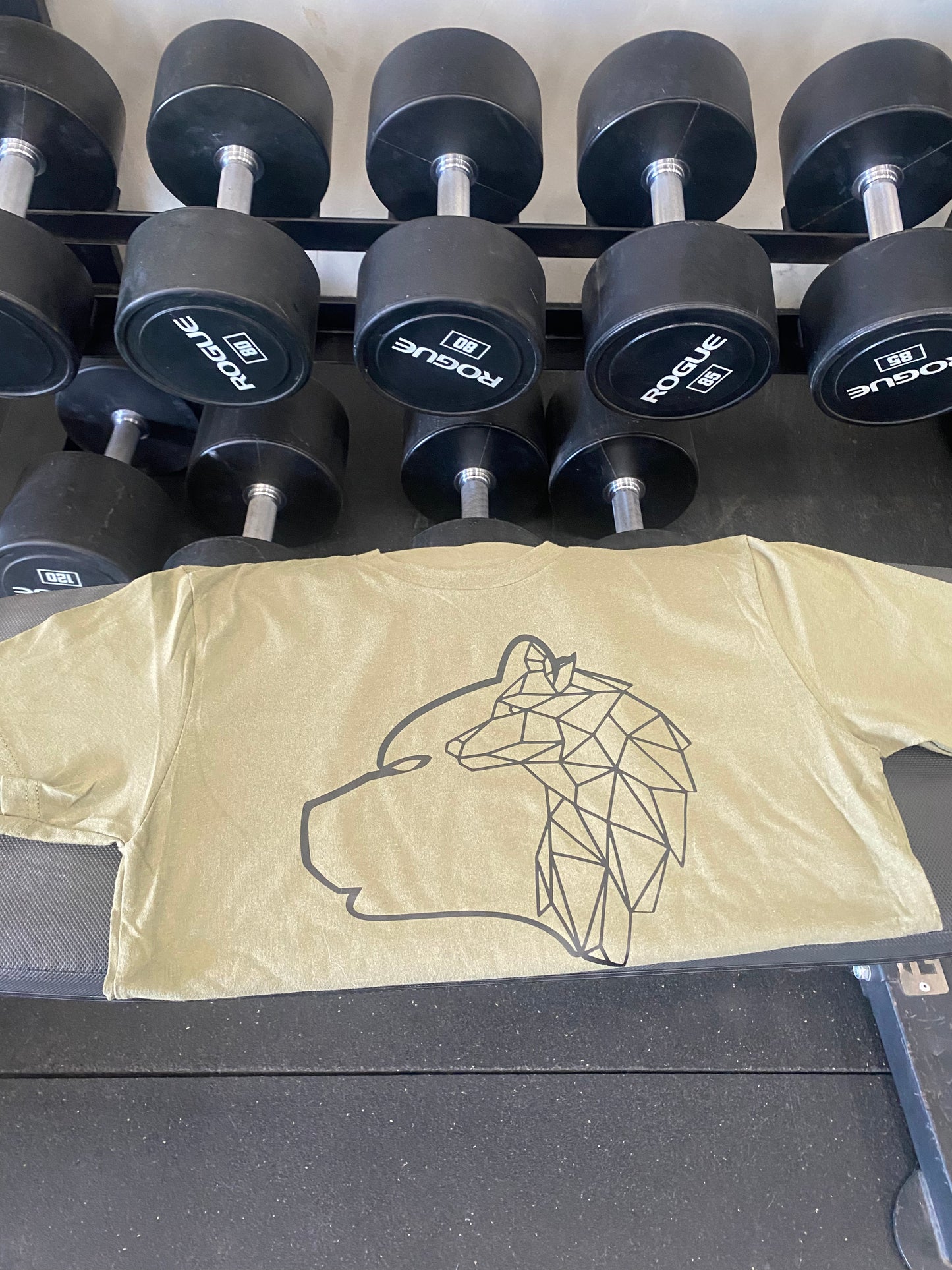 Lobo Oso Furious Strength 2.0 Tee Green