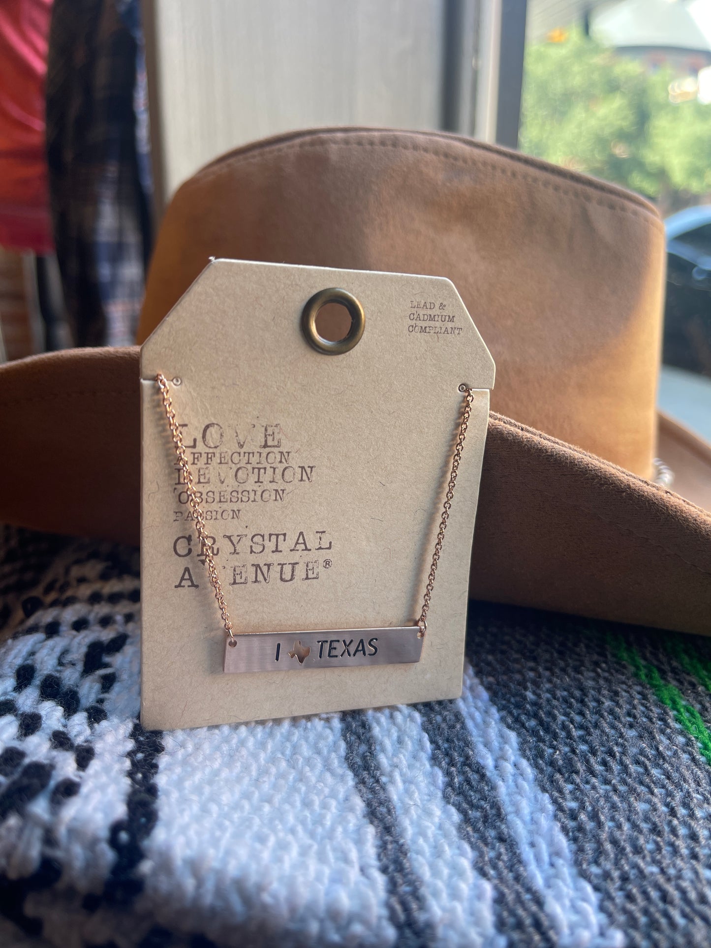 I Love Texas Necklace