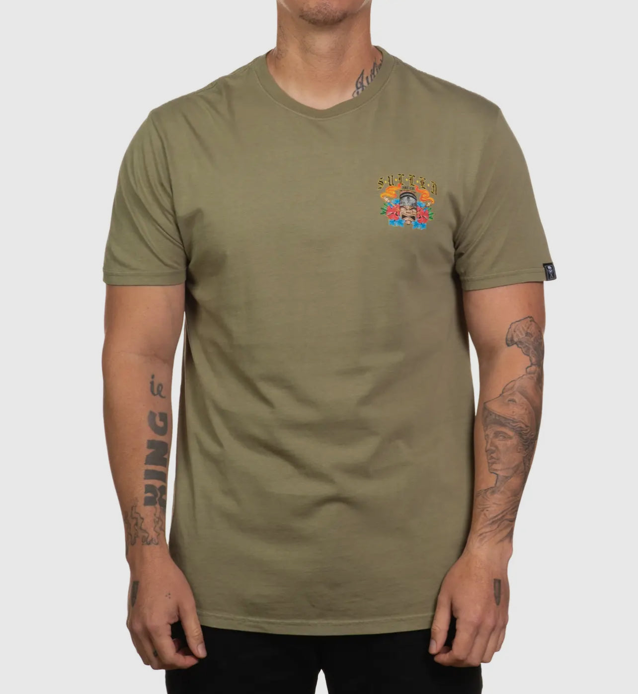 Sullen Tiki Cholo Premium Tee Sage