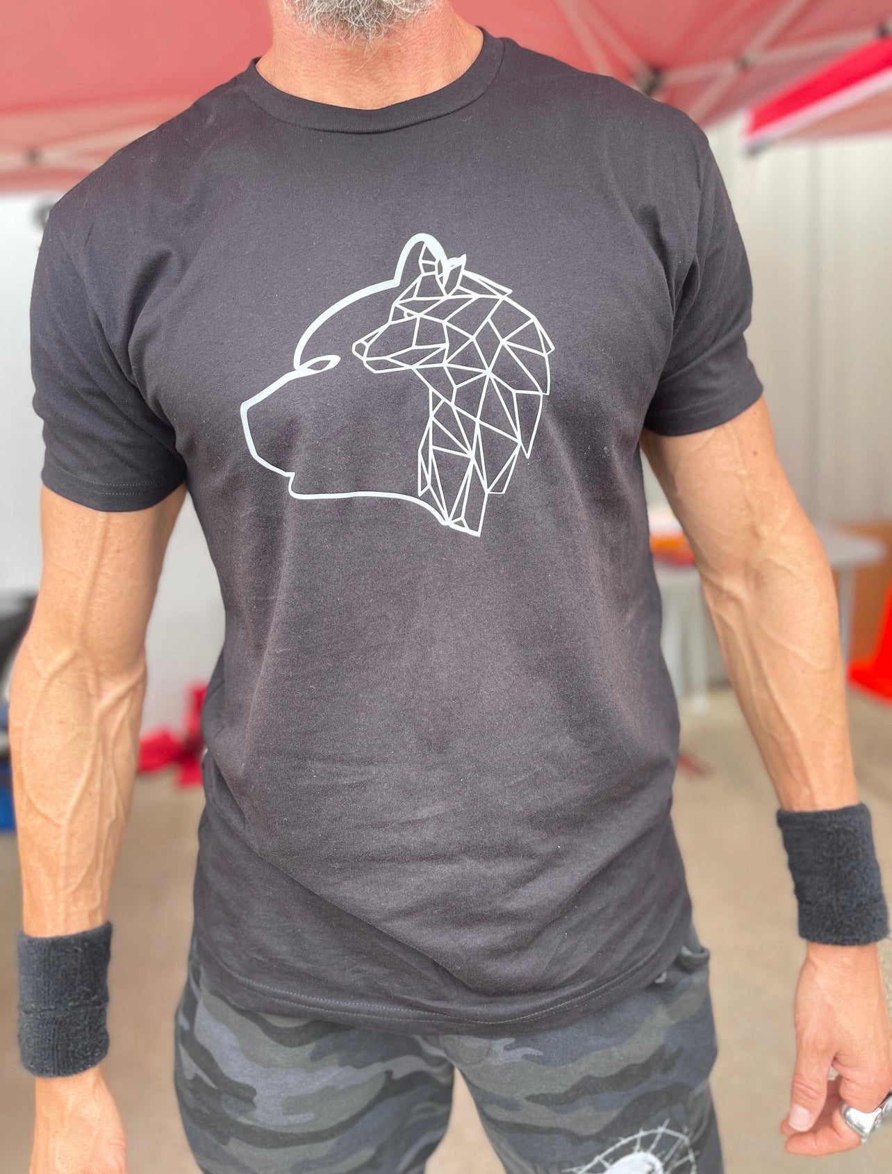 Lobo Oso FS Spine Tee 2.0 Black