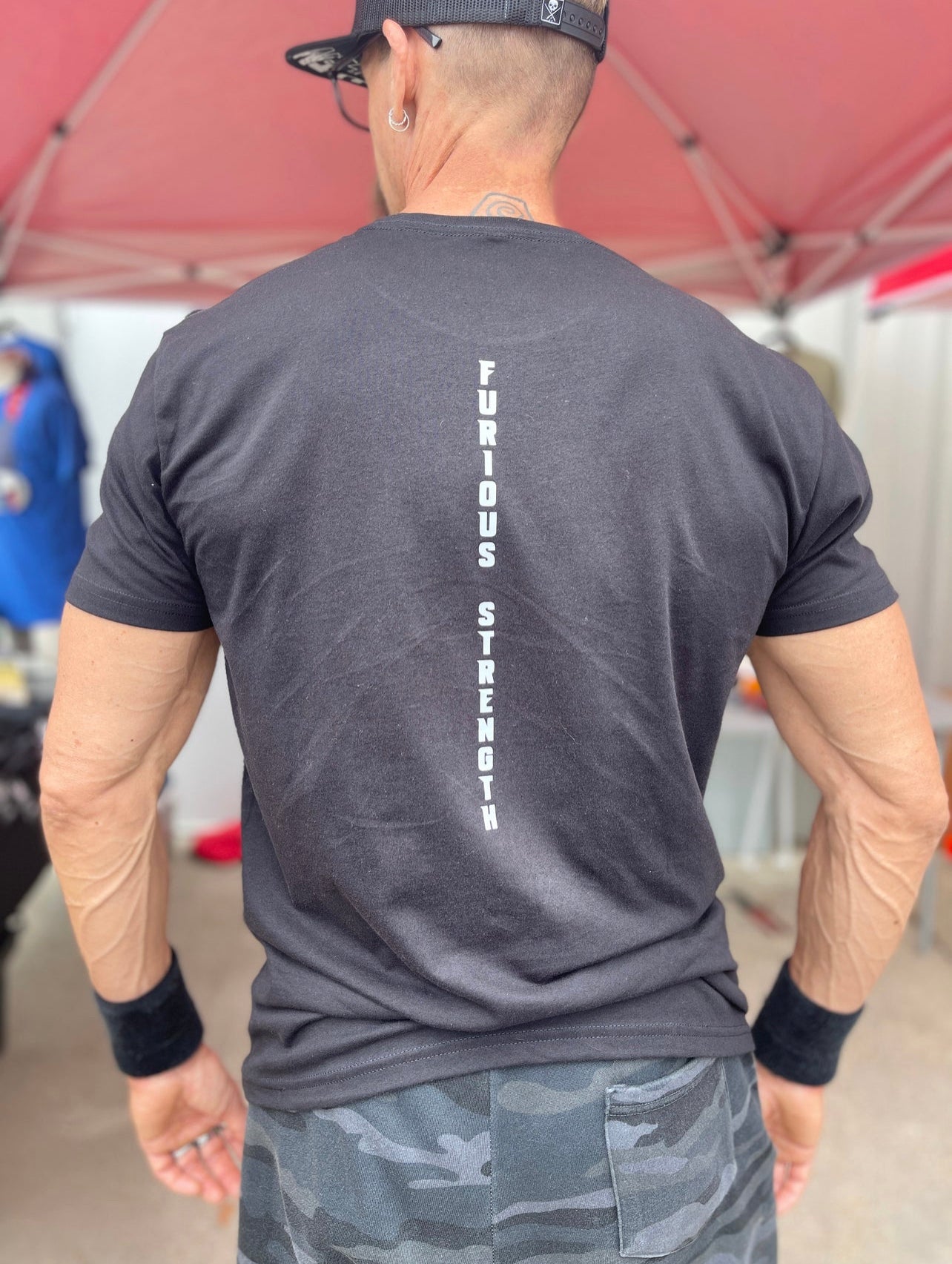 Lobo Oso FS Spine Tee 2.0 Black