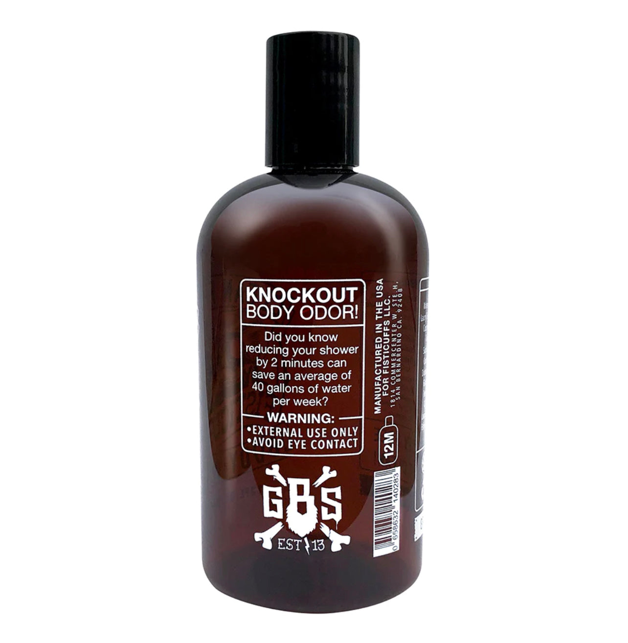 Fisticuffs Bay Rum Body Wash 12 Oz. Bottle