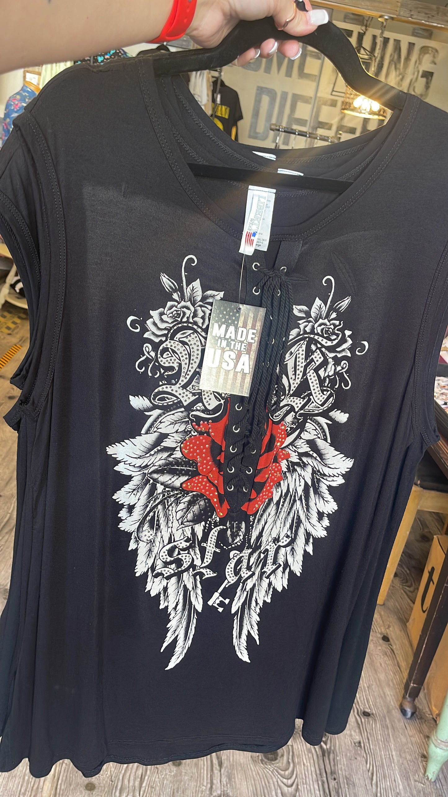 Liberty Wear Rock Star Lace Up