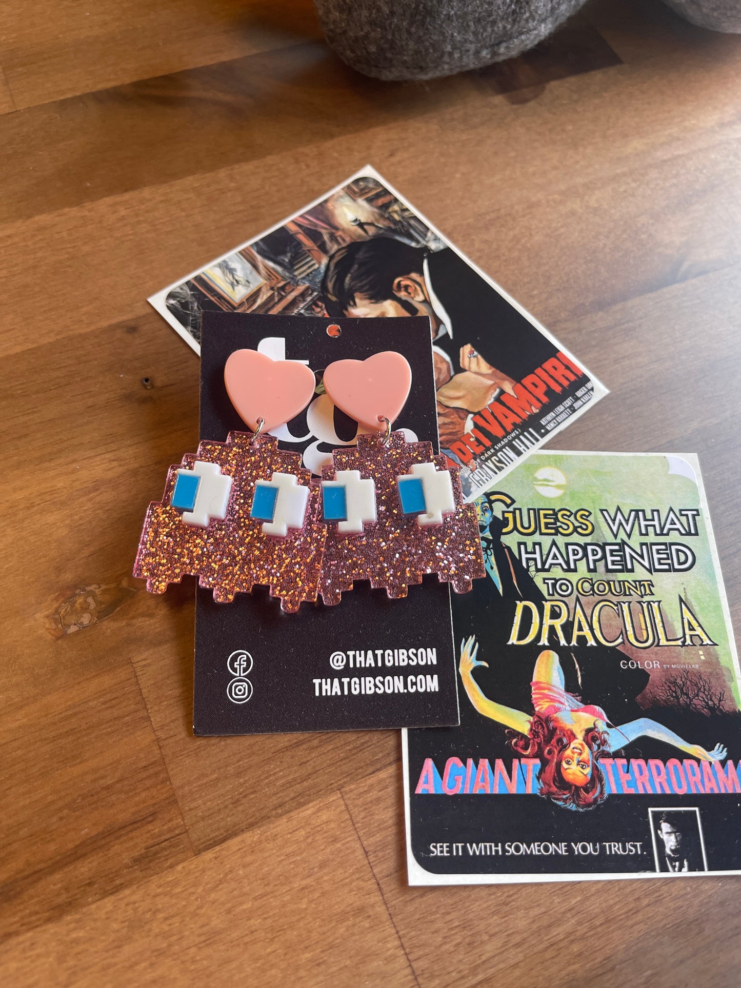 Arcade Ghost Earrings