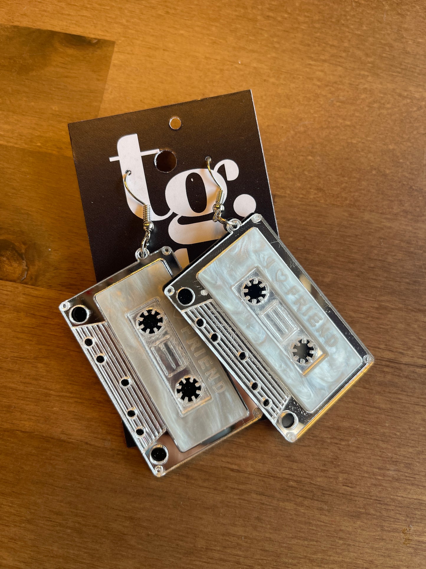 Cassette Tape Earrings