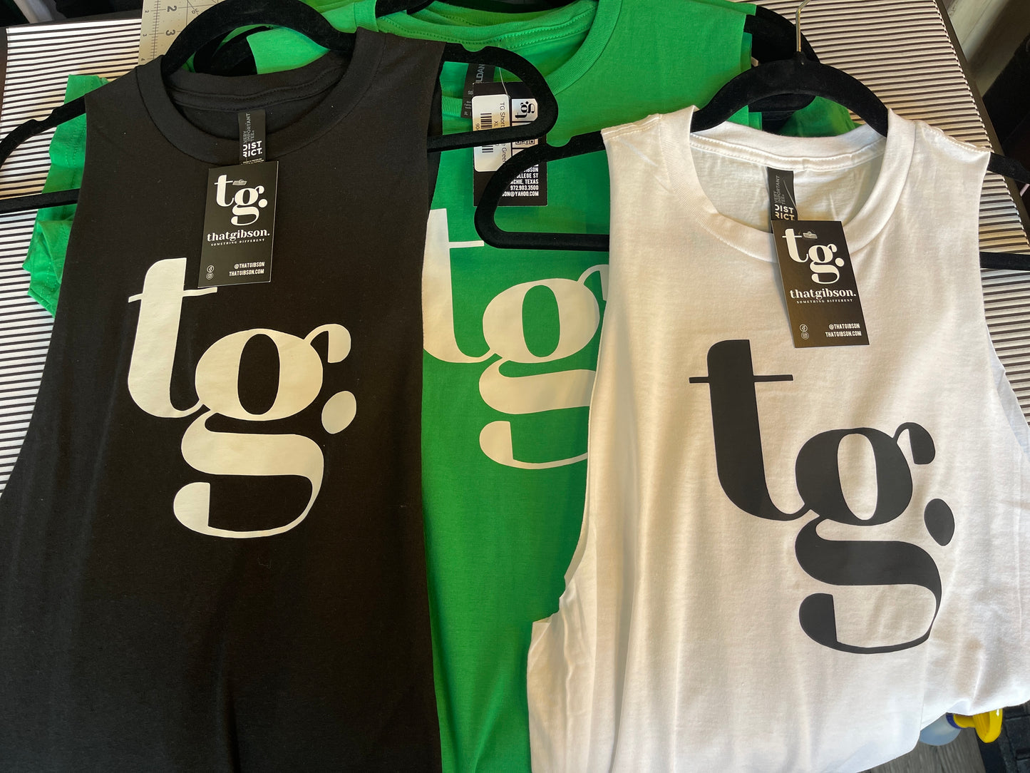 TG Muscle Tank White