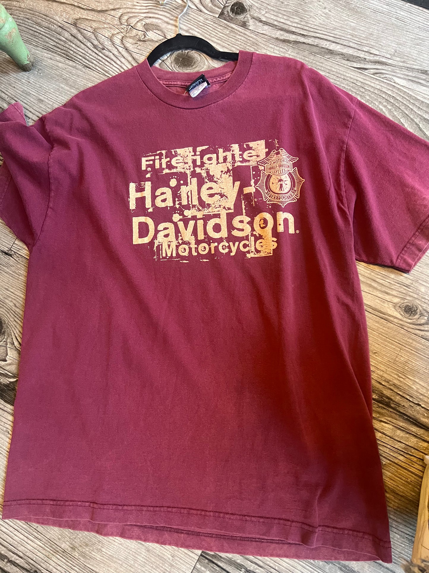 Vintage/Resale Firefighter HD Tee XL