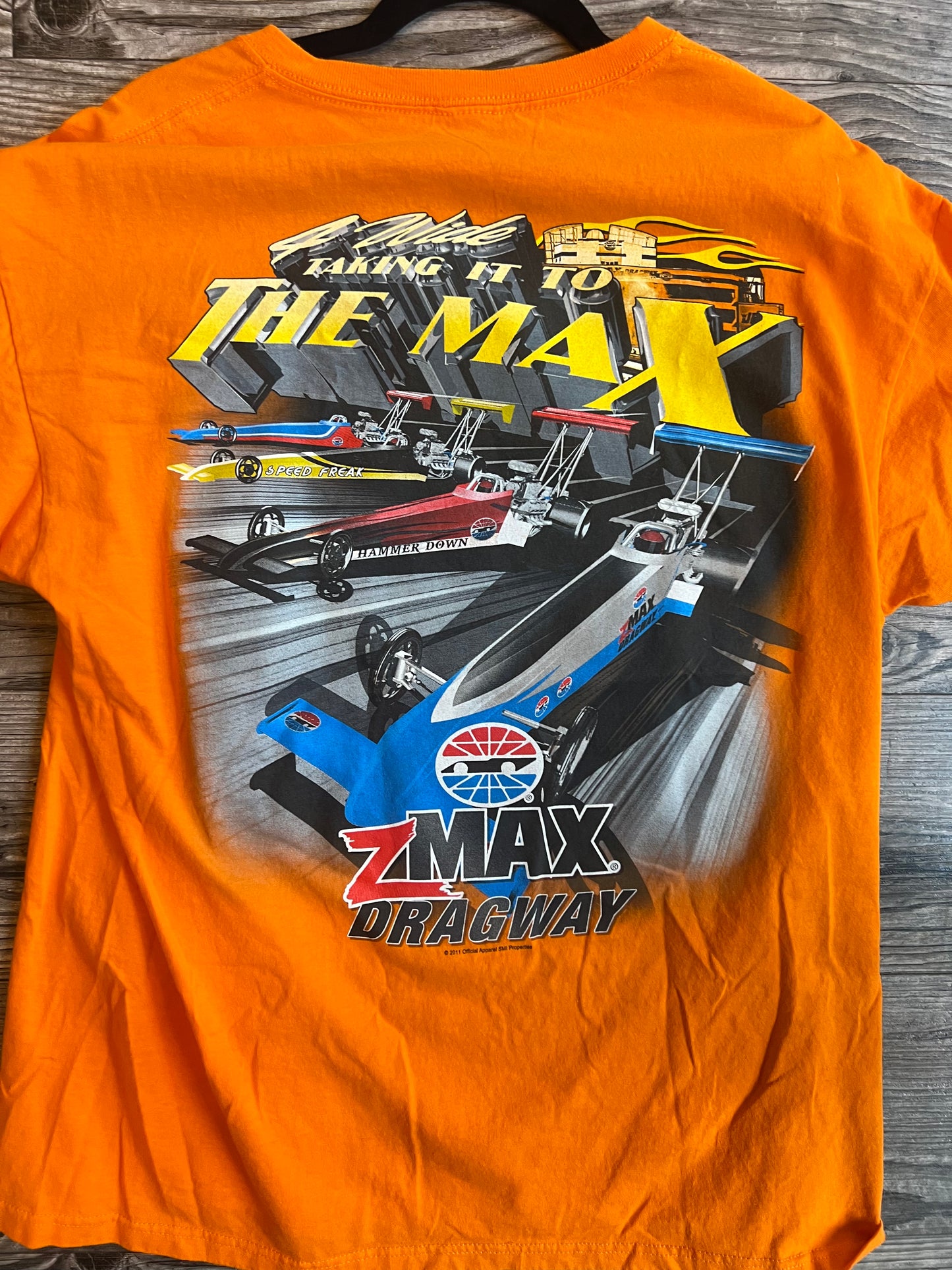 Vintage/Resale ZMAx Dragway Tee