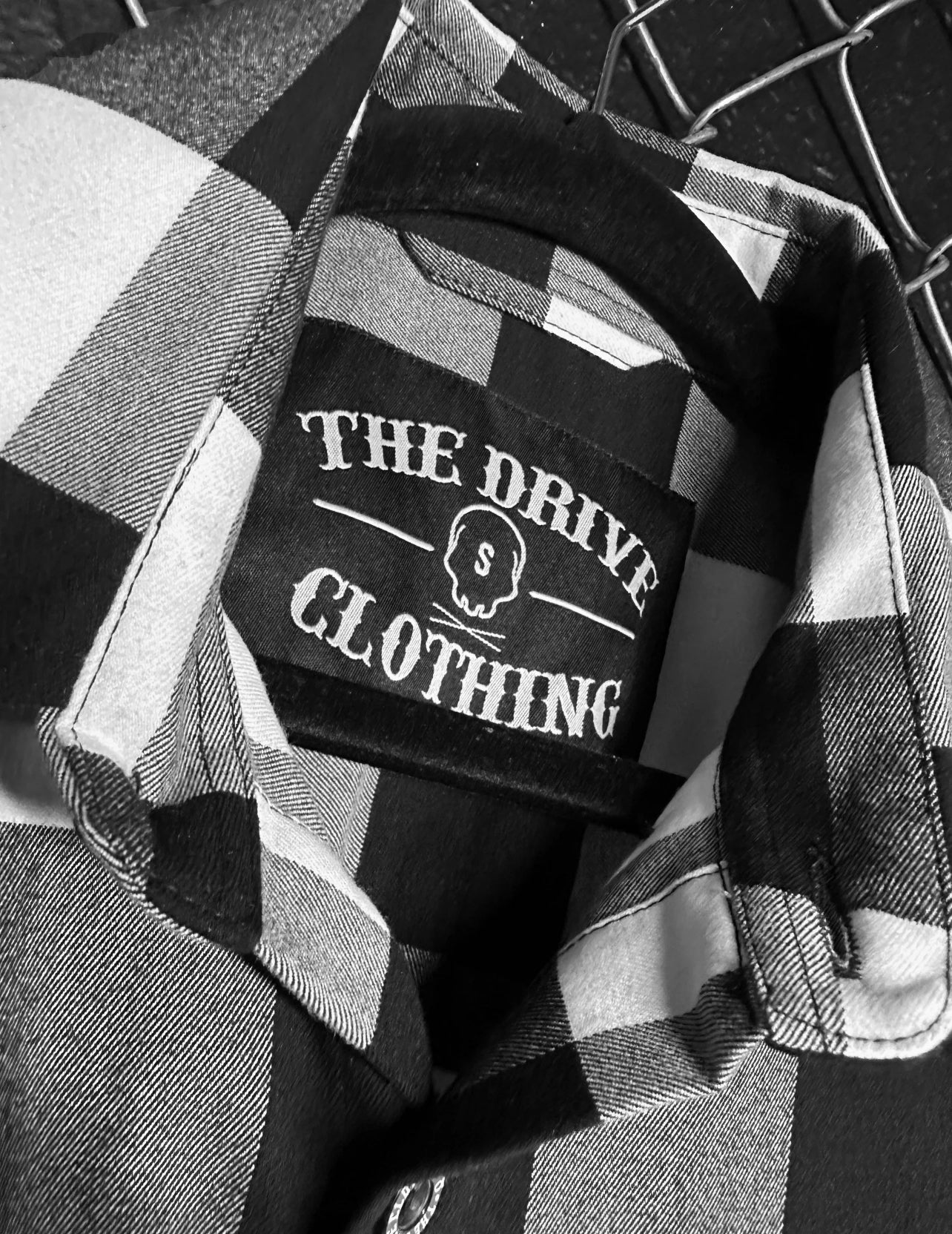 Drive TDC Black & White Flannel