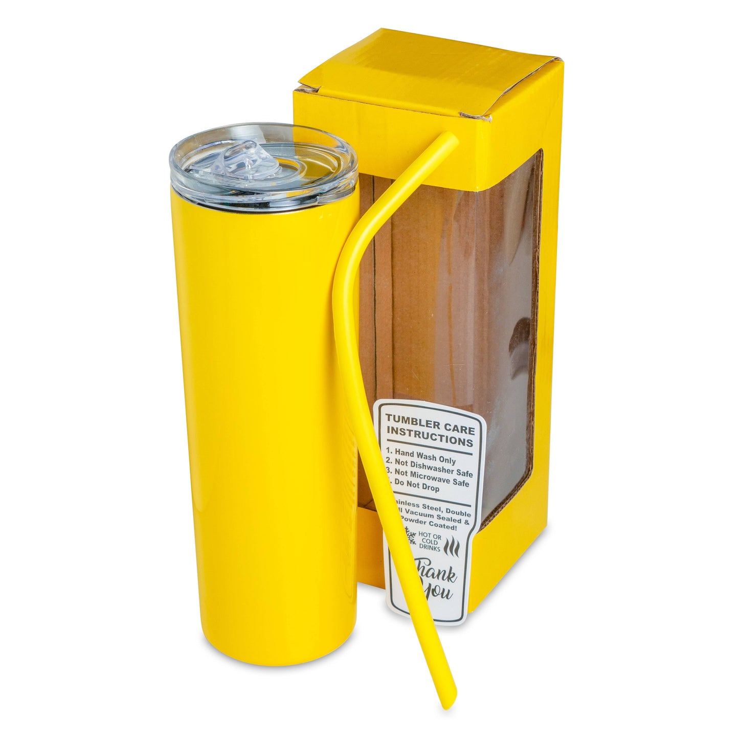 Yellow 20oz Skinny Tumbler
