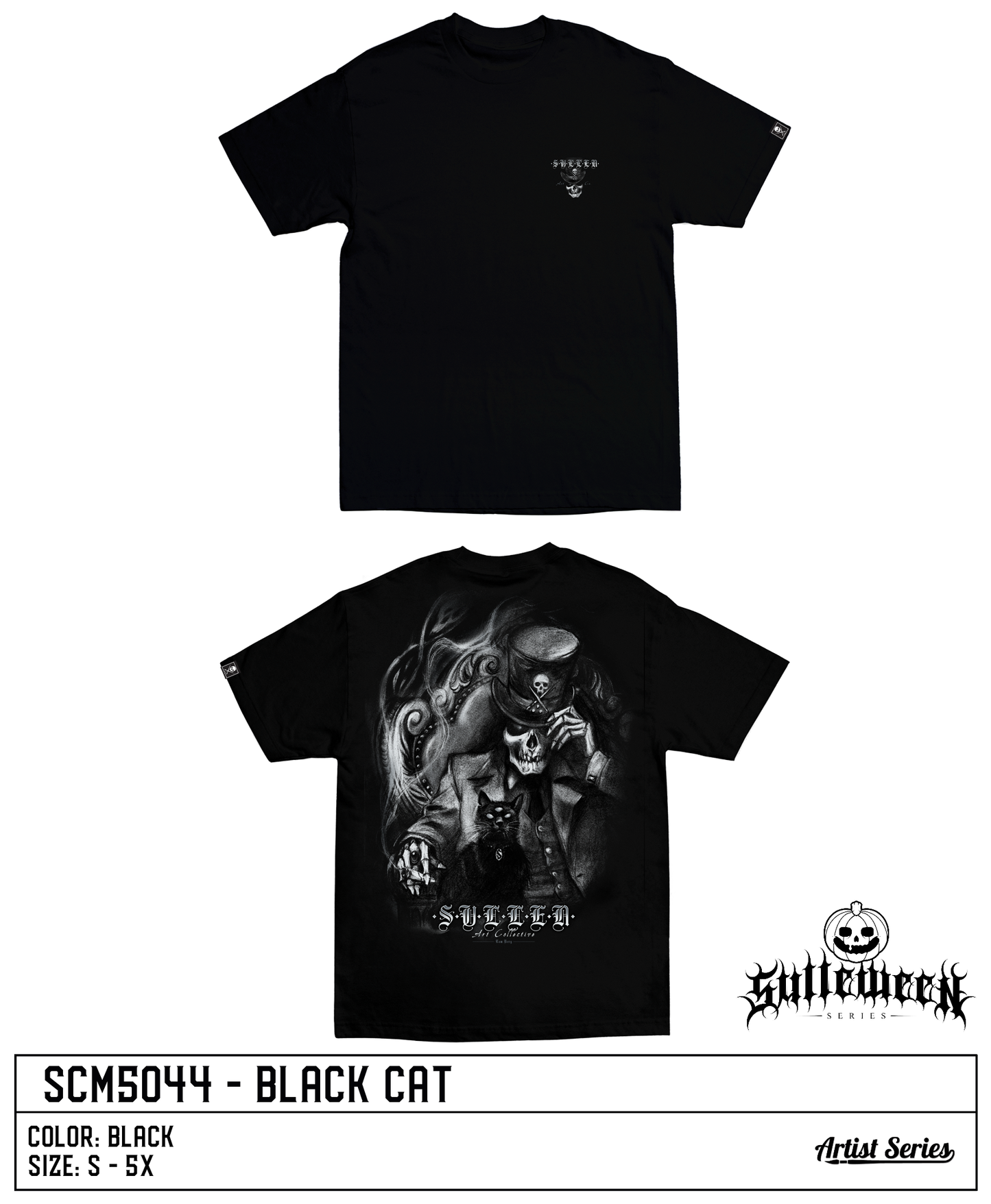 Sullen Black Cat Tee