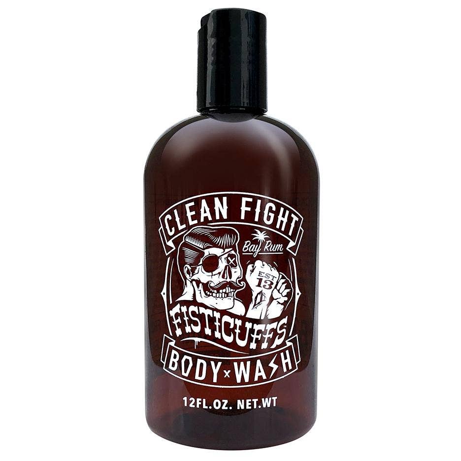 Fisticuffs Bay Rum Body Wash 12 Oz. Bottle
