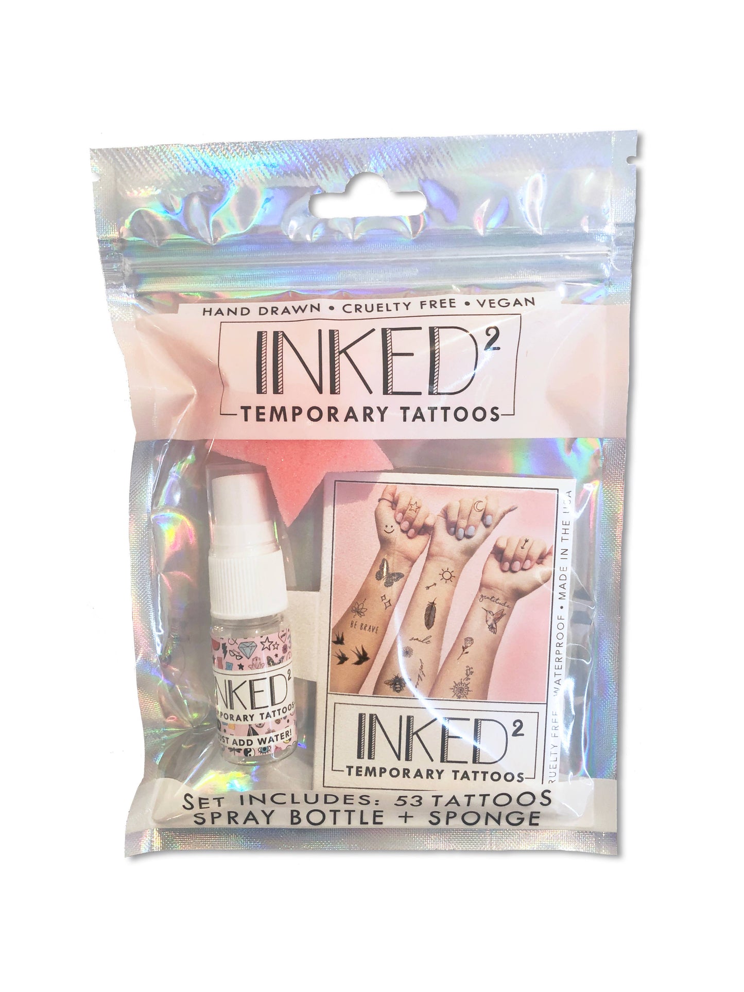 INKED² Temporary Tattoo Kit