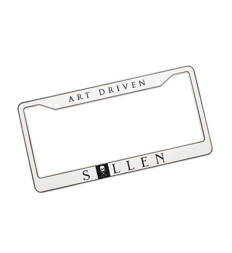 Art Driven License Plate Frame