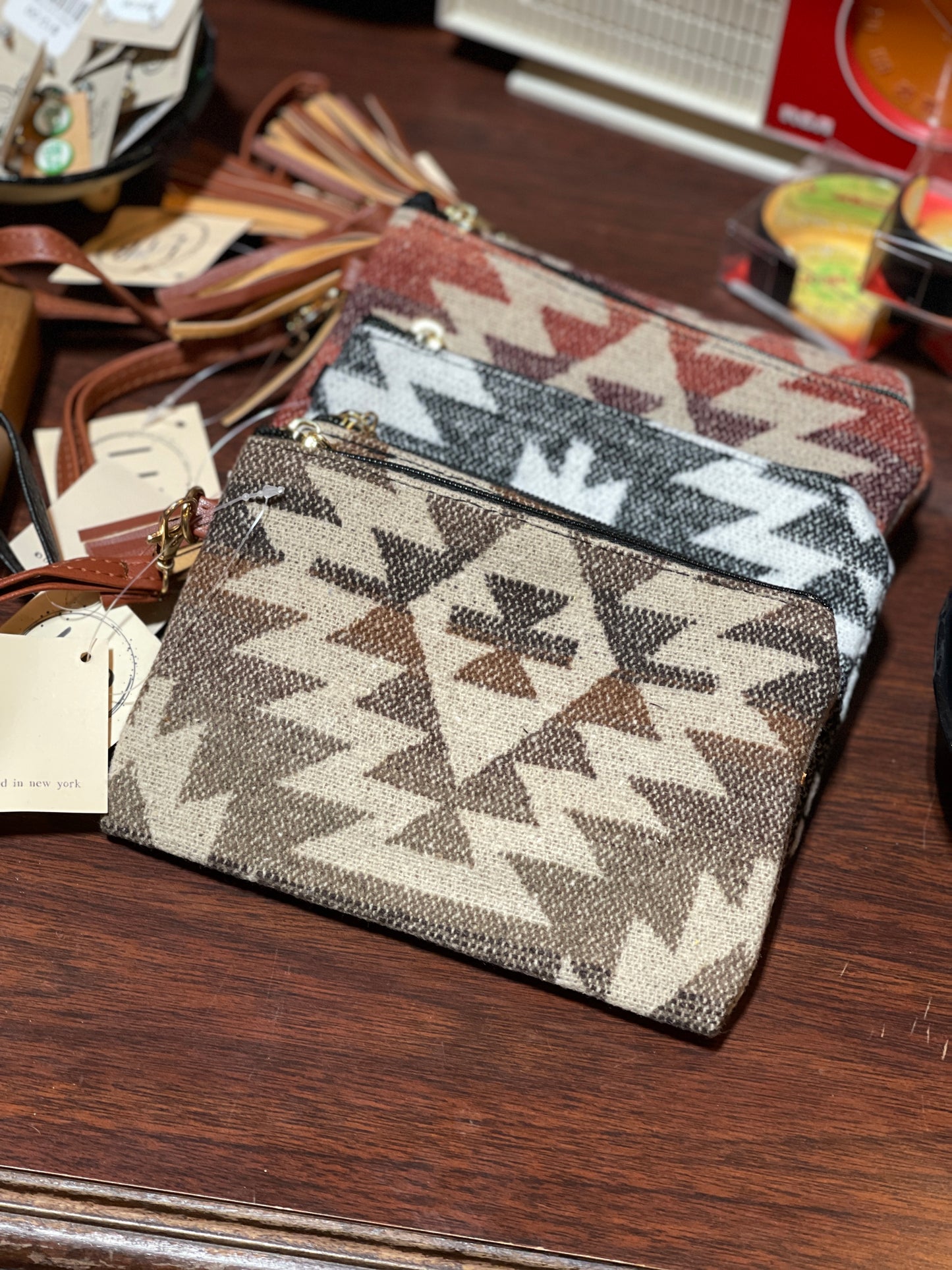 Aztec Wristlet