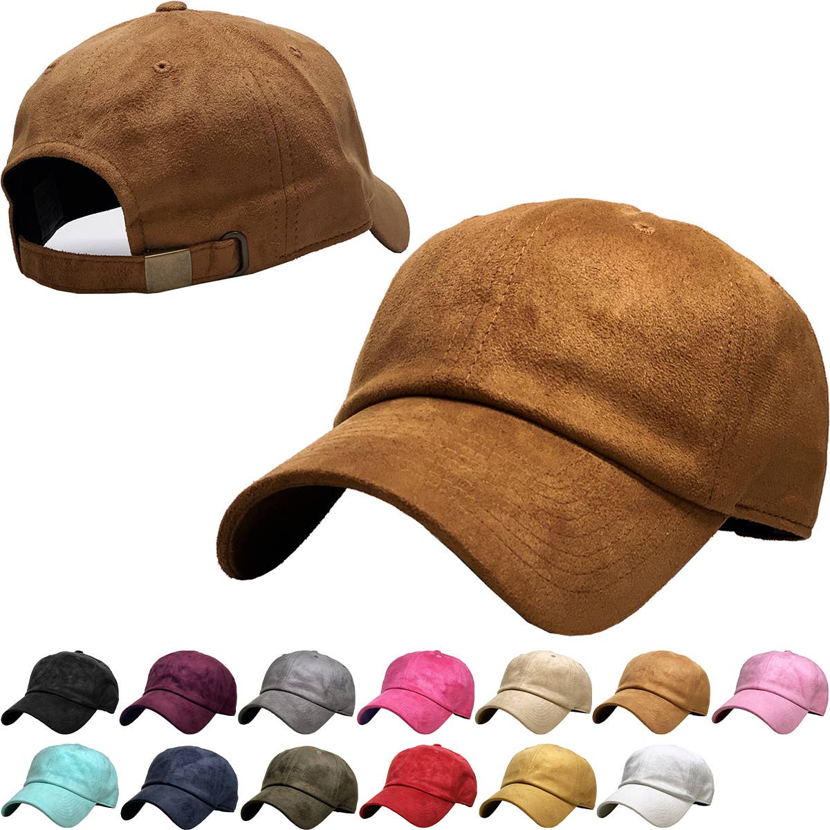 Sueded Hat Gold