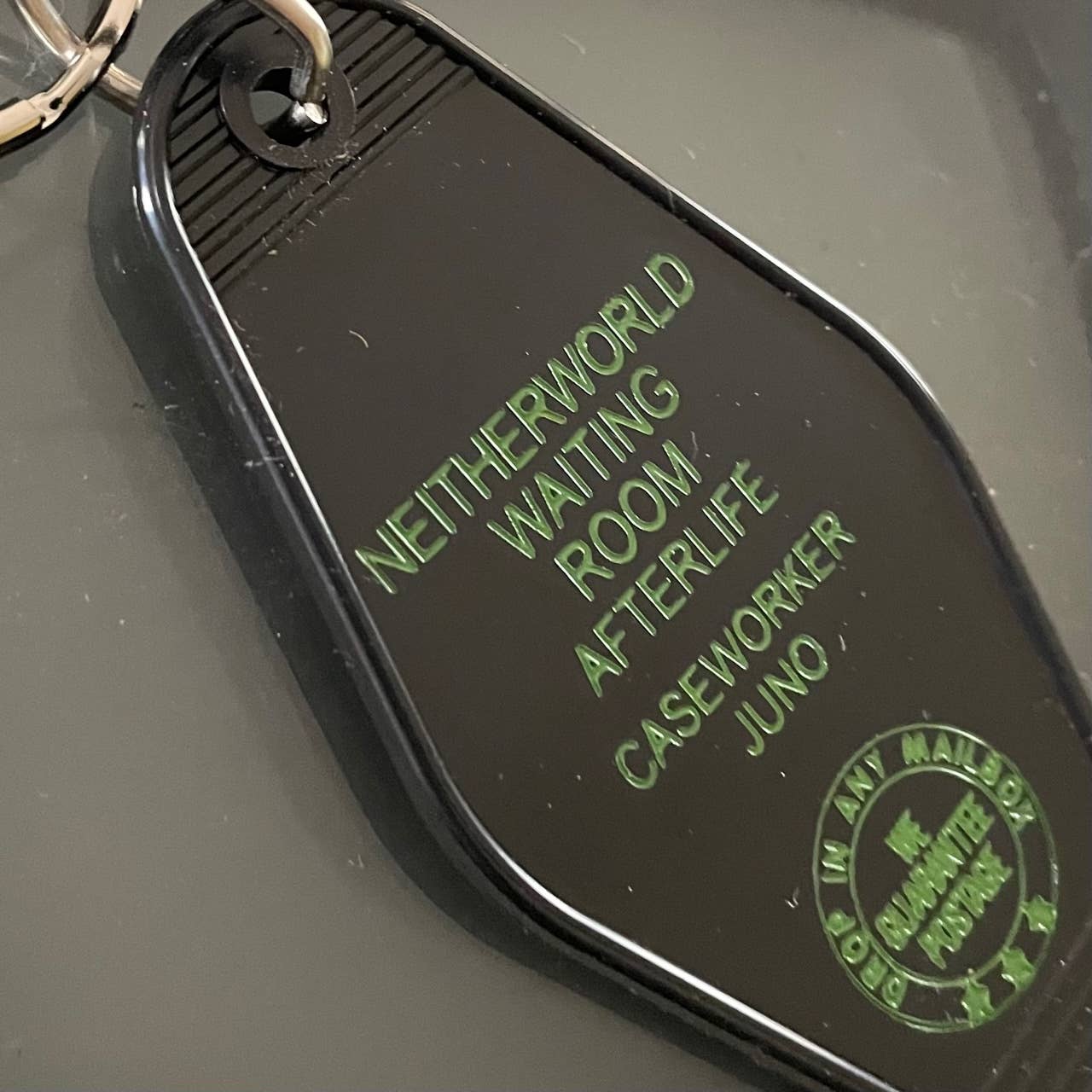 Motel Key Fob Neitherworld Waiting Room