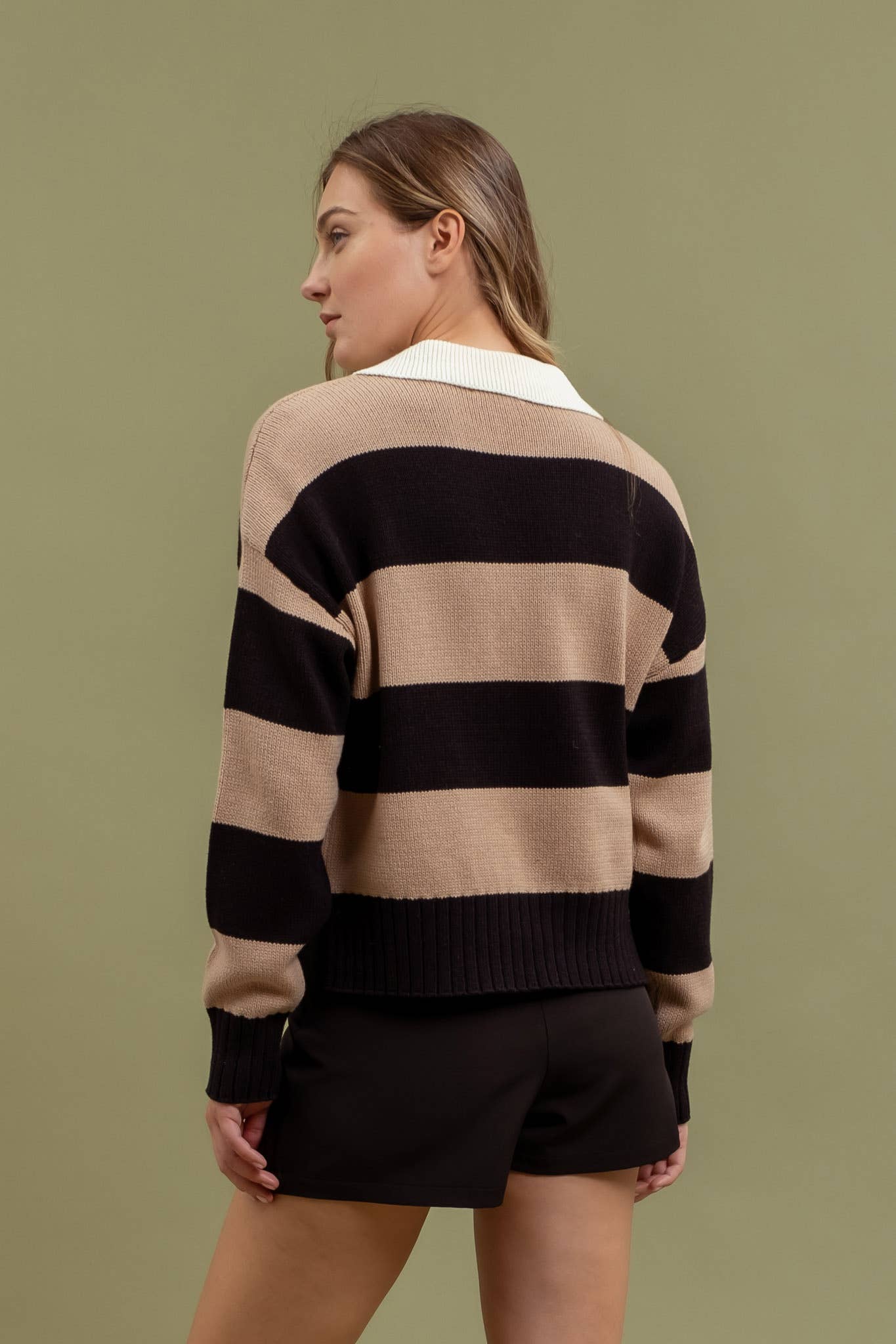 Rena Stripe Sweater