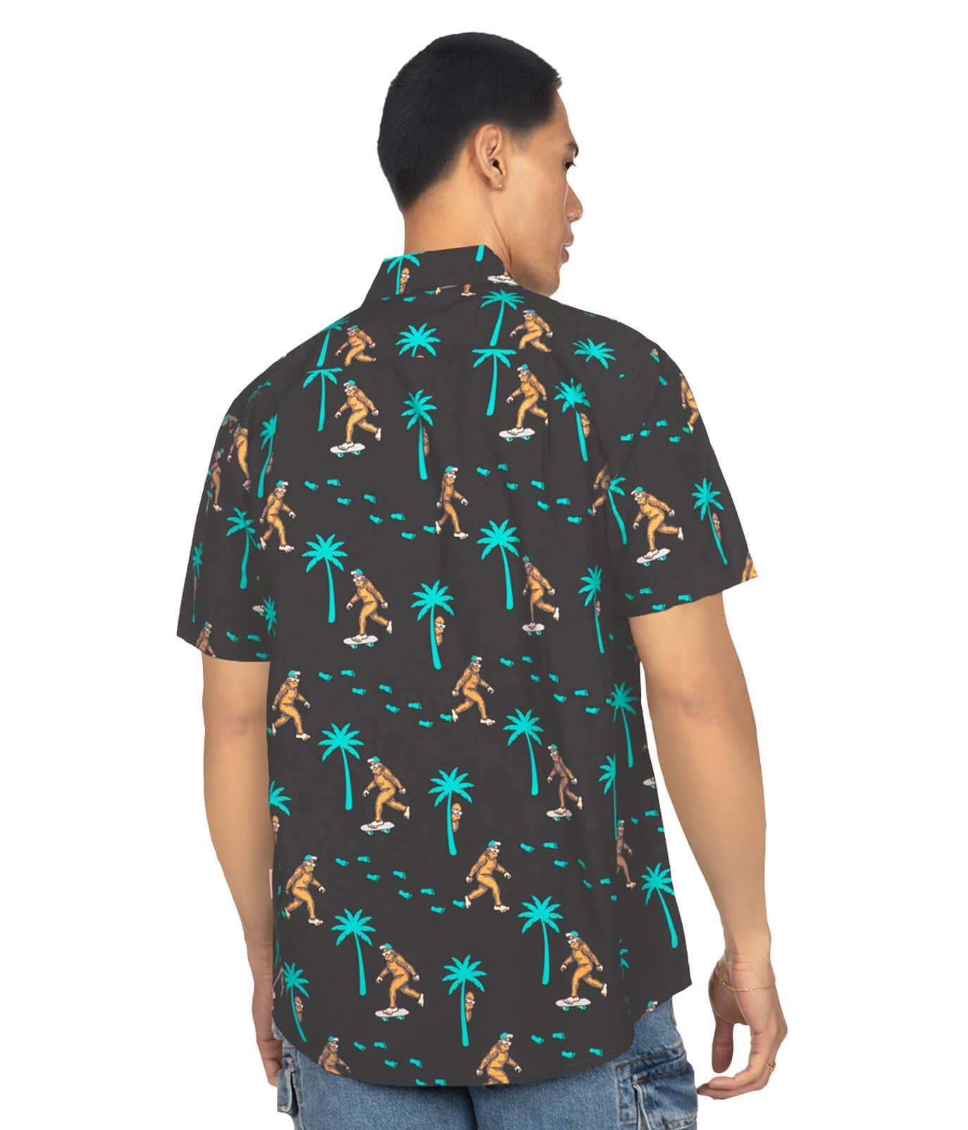 Sasquatch Shredder Hawaiian Shirt