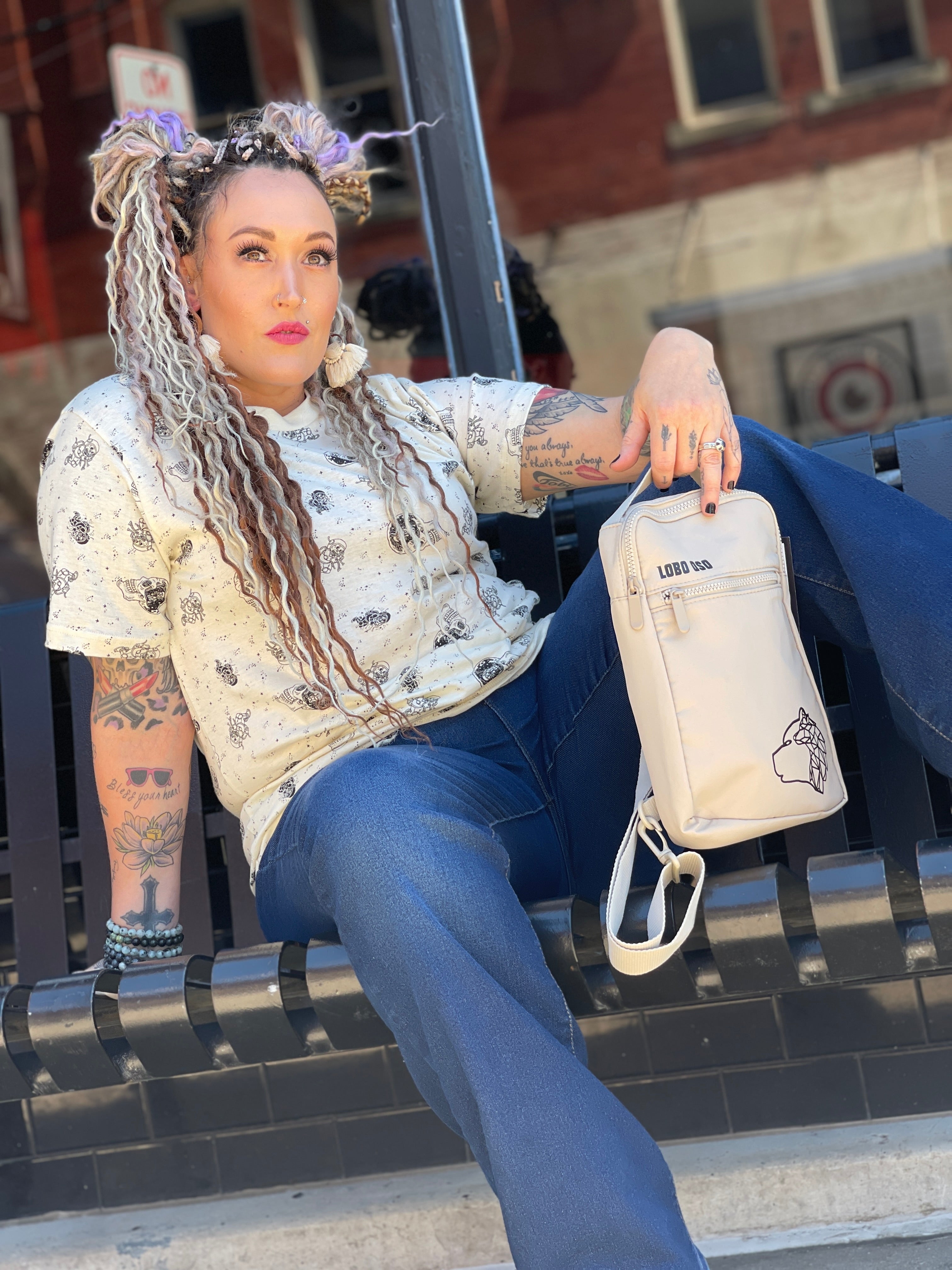 Lobo Oso Heavy Rep Crossbody Bag