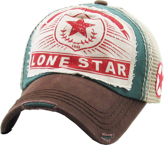 Lone Star Hat Green