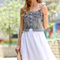 Denim Dot Dress Grey 23012-155939