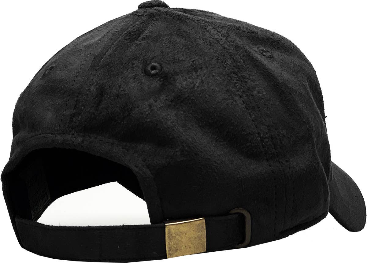 Sueded Hat Gold