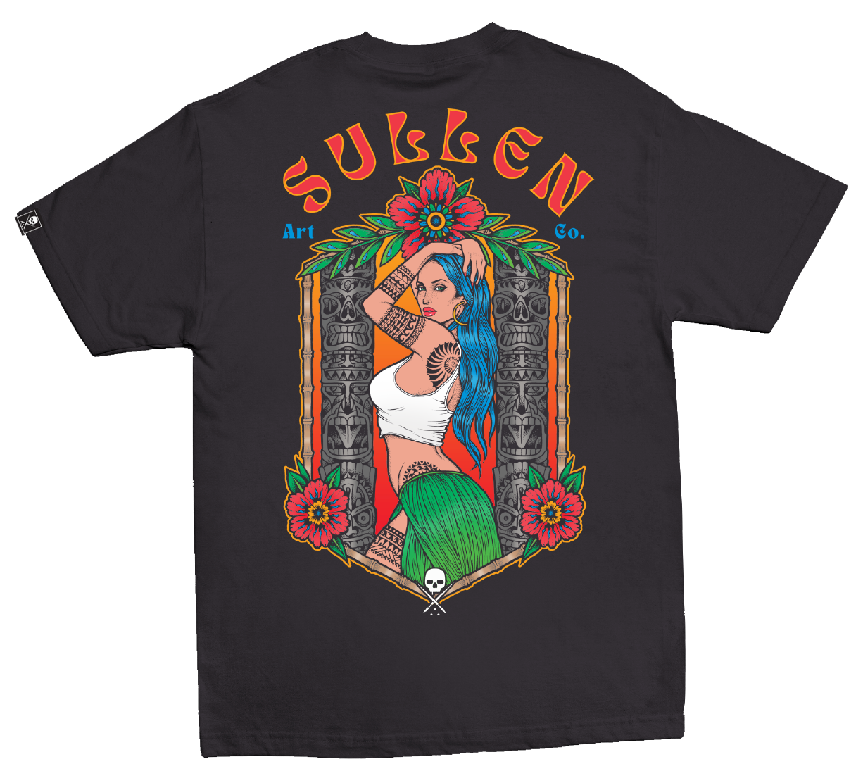 Sullen Tiki Pin Up - Premium Tee