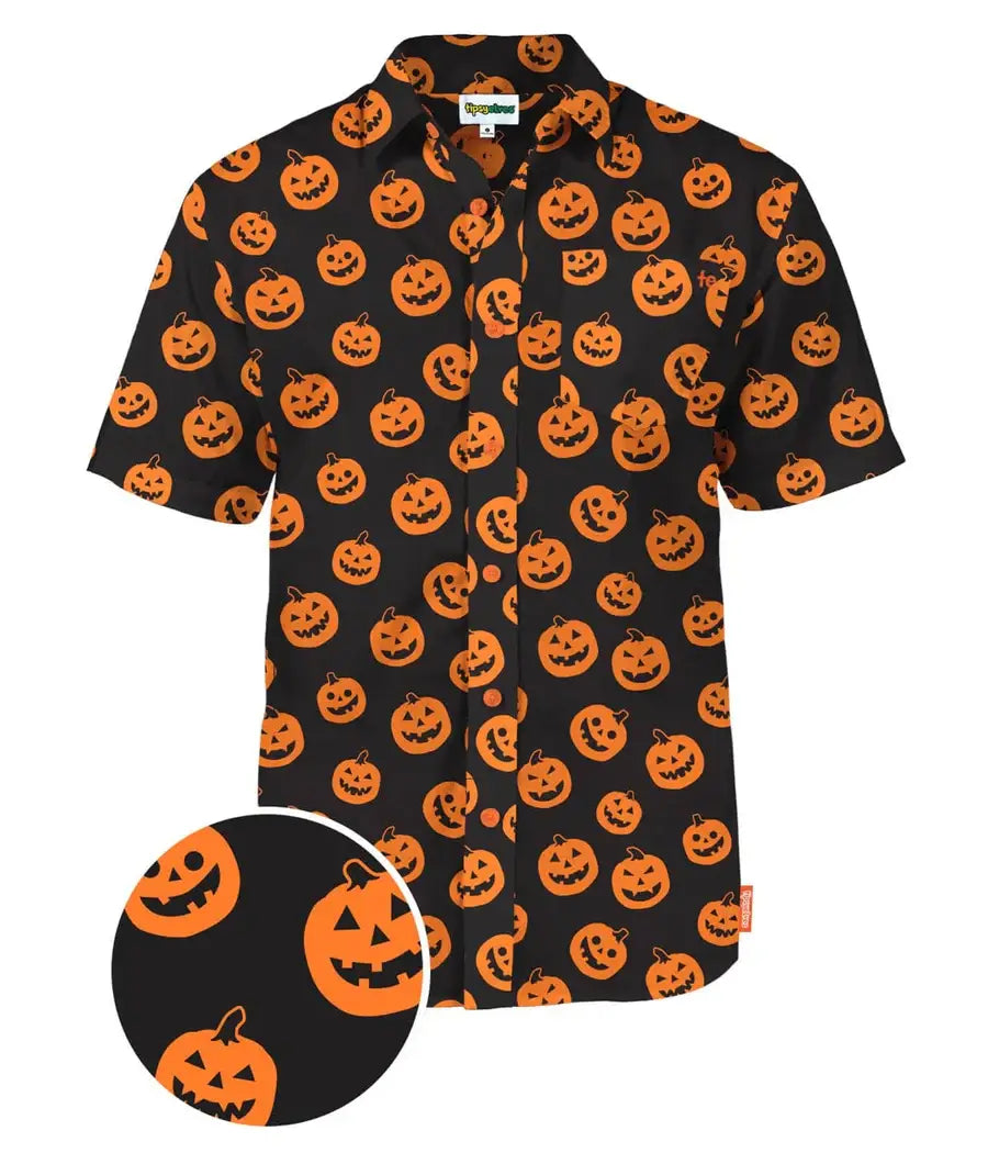 Pumpkin Button Down Shirt