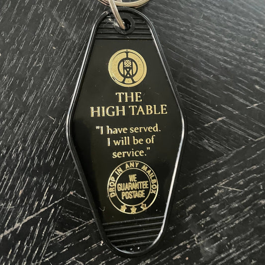 Motel Key Fob High Table