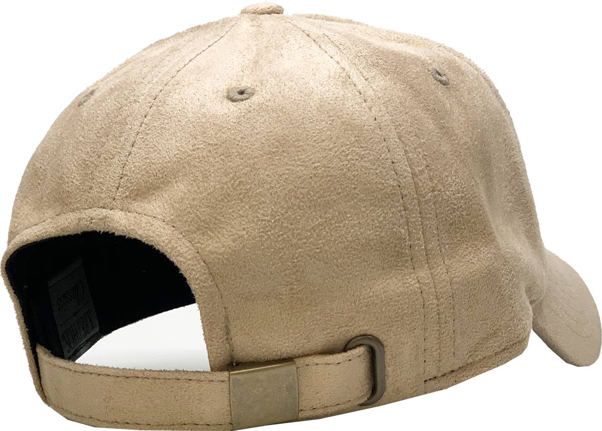 Sueded Hat Gold