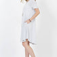 Short Sleeve Dress Grey Mist 3910-25786