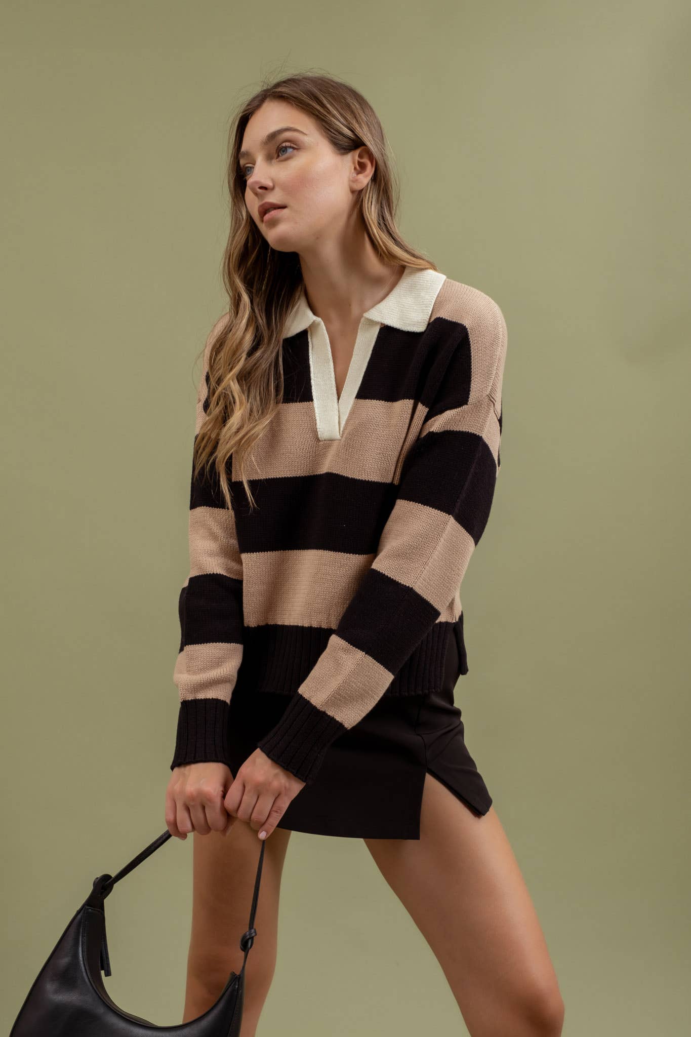 Rena Stripe Sweater