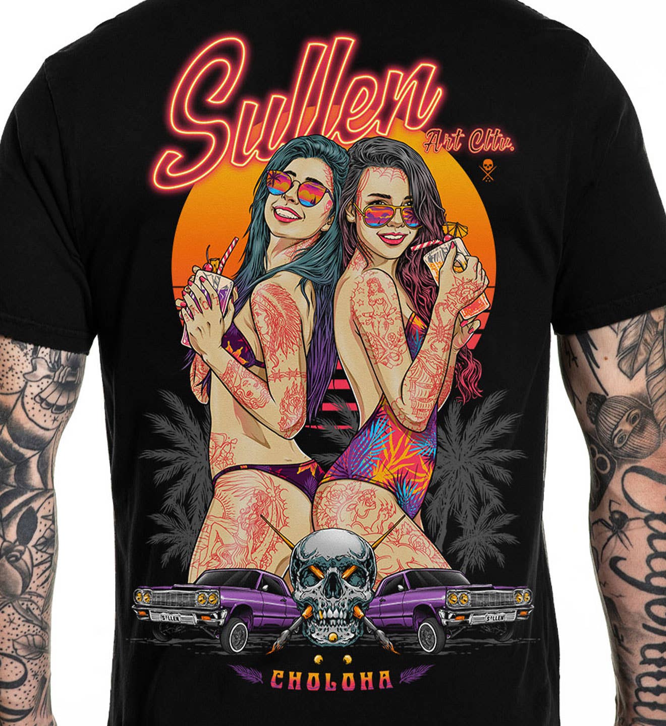 Sullen Double Trouble Premium Tee