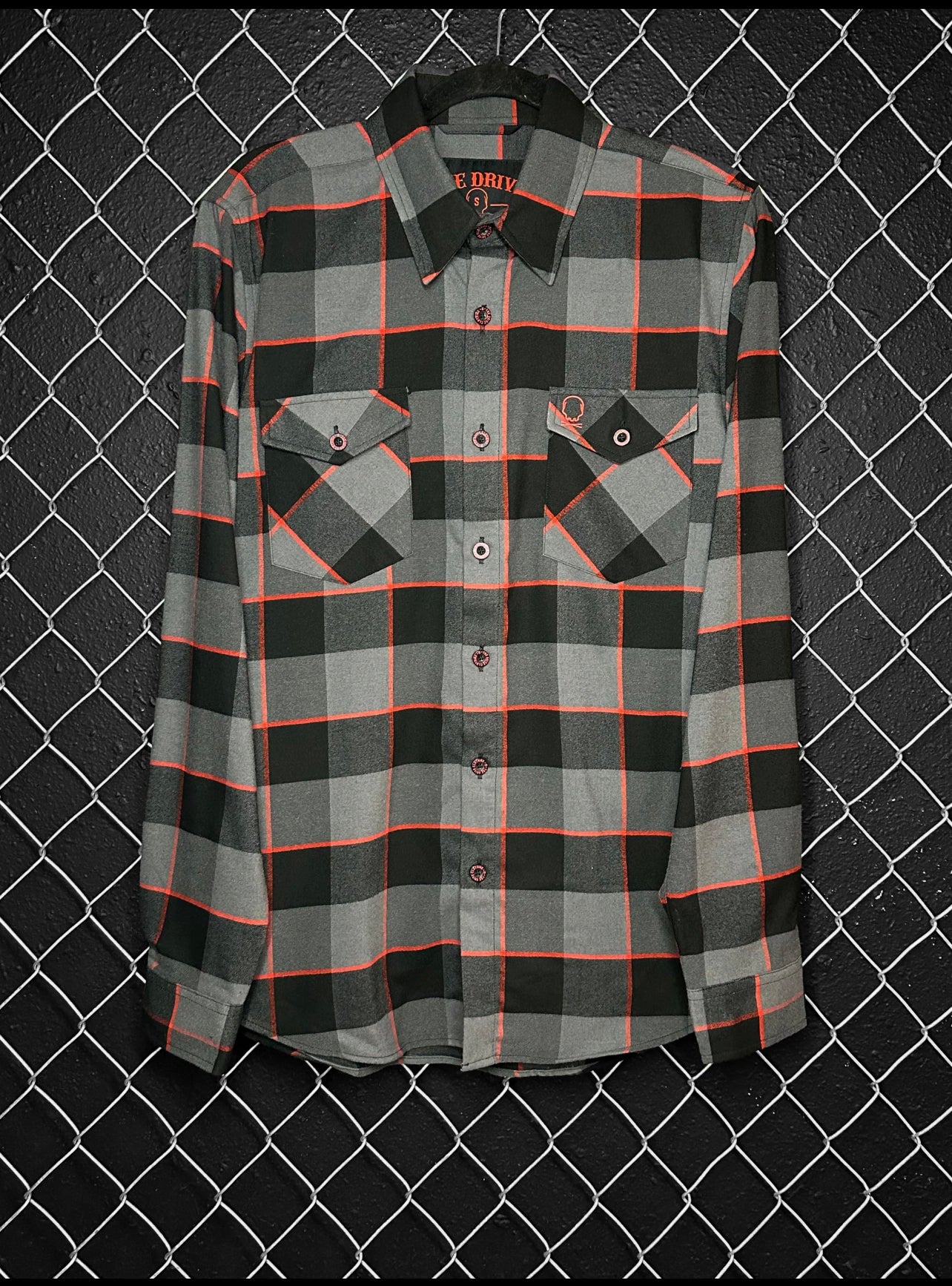Drive TDC Black Grey Red Flannel