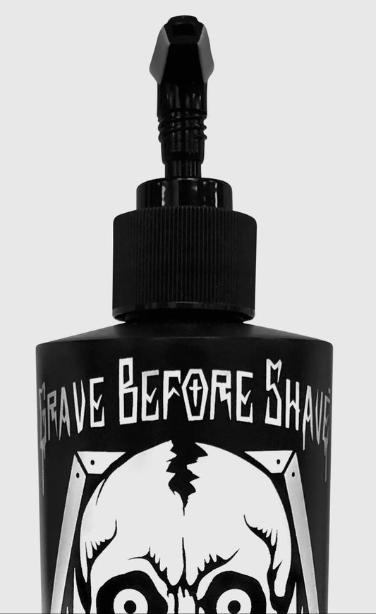 PREORDER Grave Before Shave™ Beard Pump Wash Shampoo 16oz