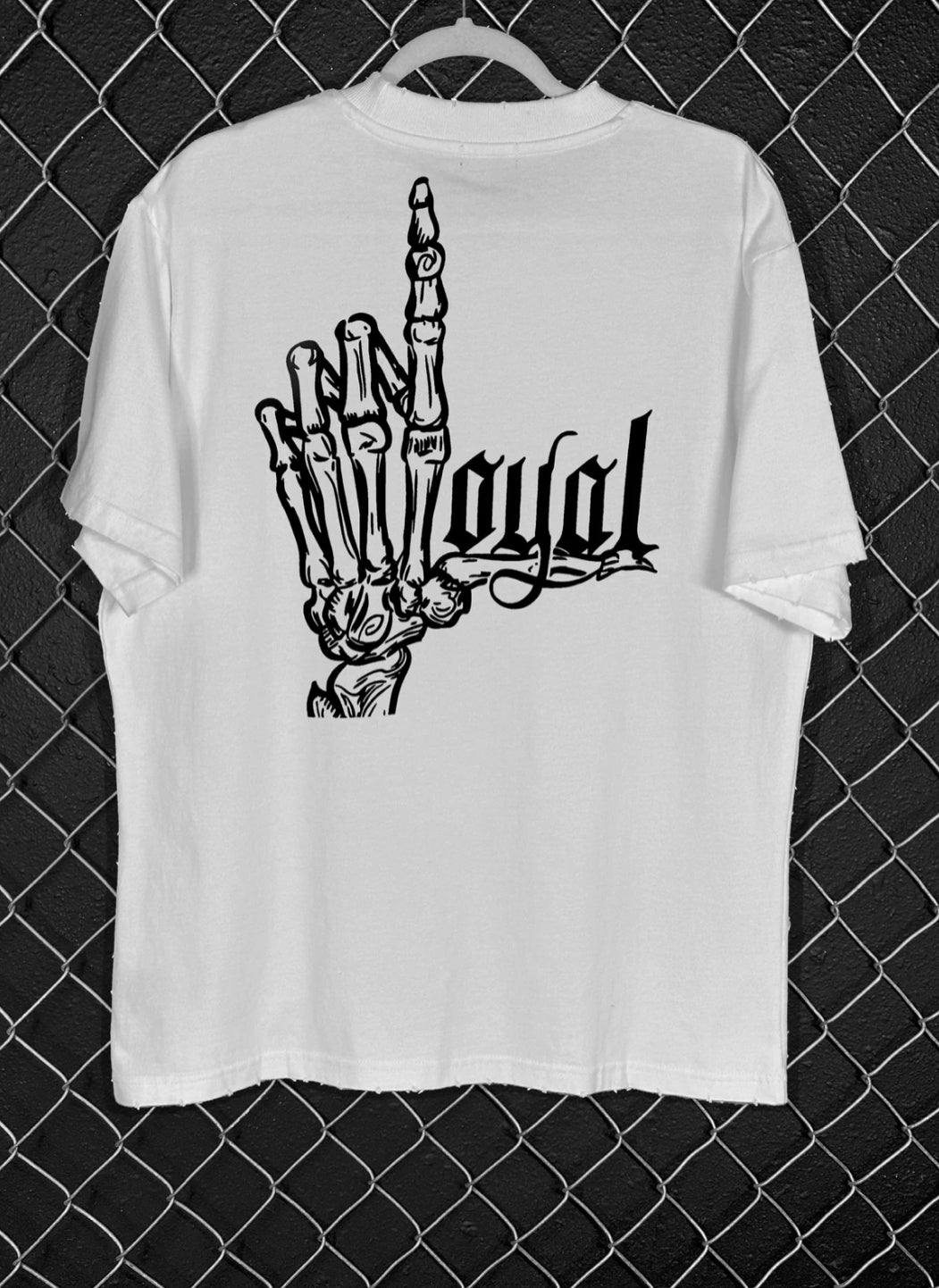 Drive Loyal Oversized Tee White