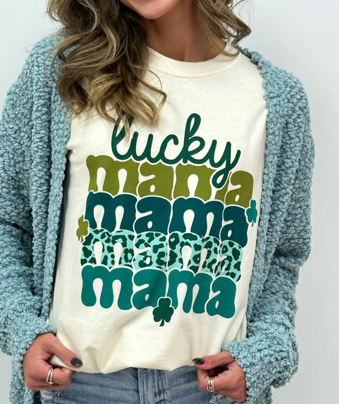 Lucky Mama Mama Mama Tee