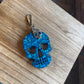 Candy Skull Key with Clip