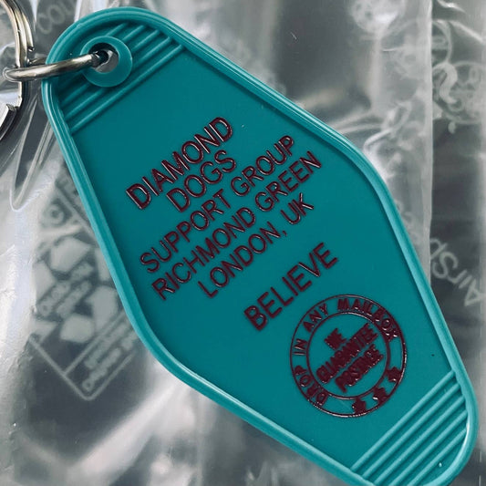 Motel Key Fob Diamond Dogs Support Group