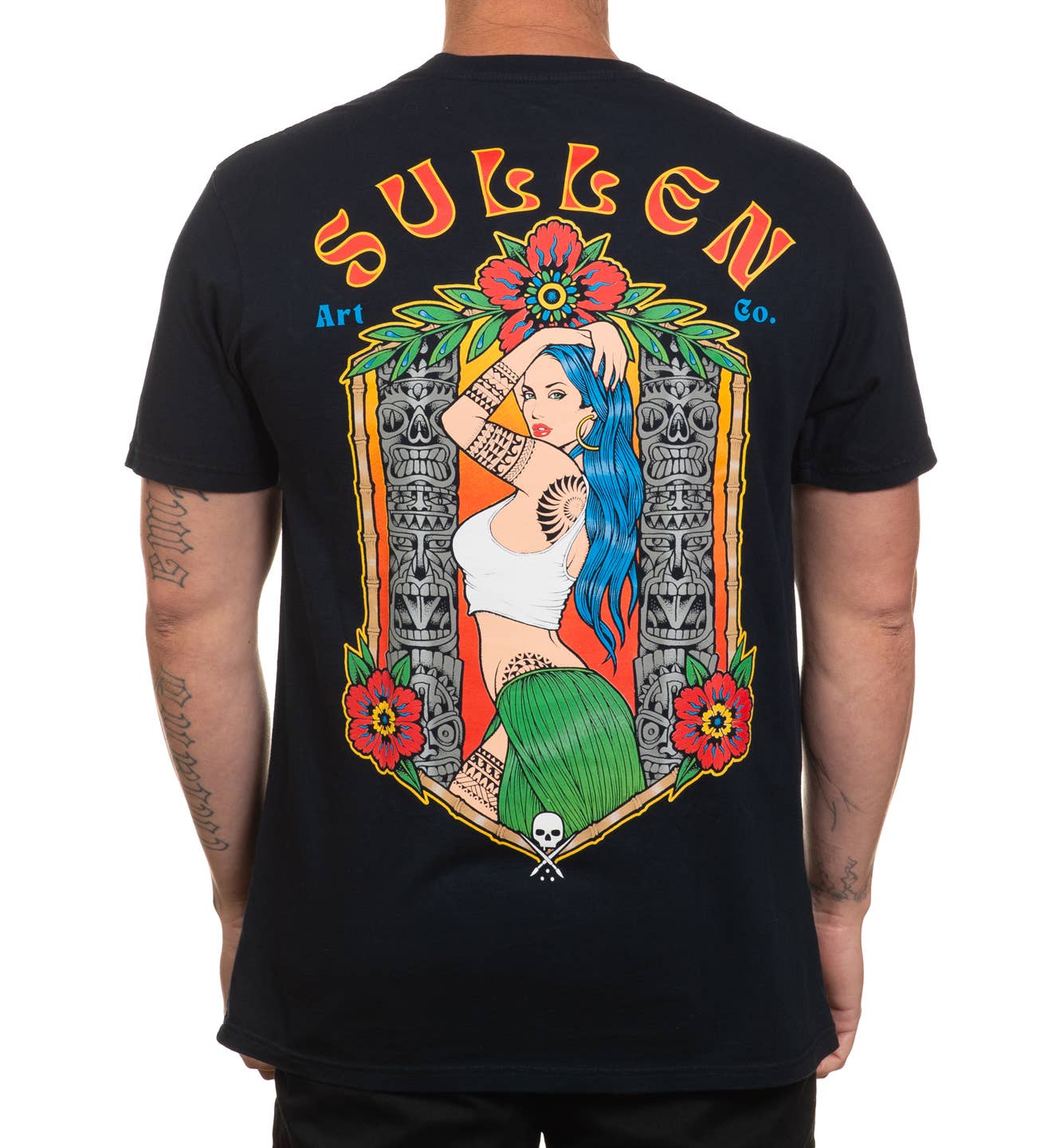 Sullen Tiki Pin Up - Premium Tee