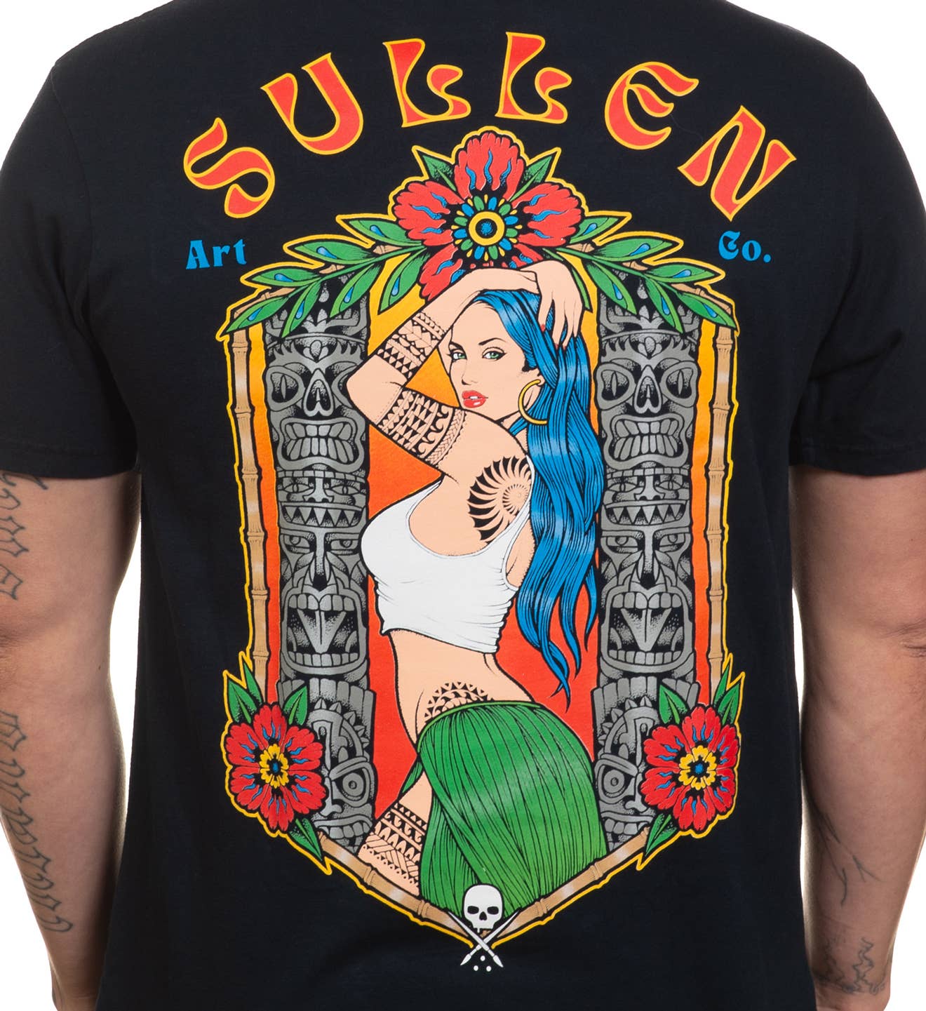 Sullen Tiki Pin Up - Premium Tee