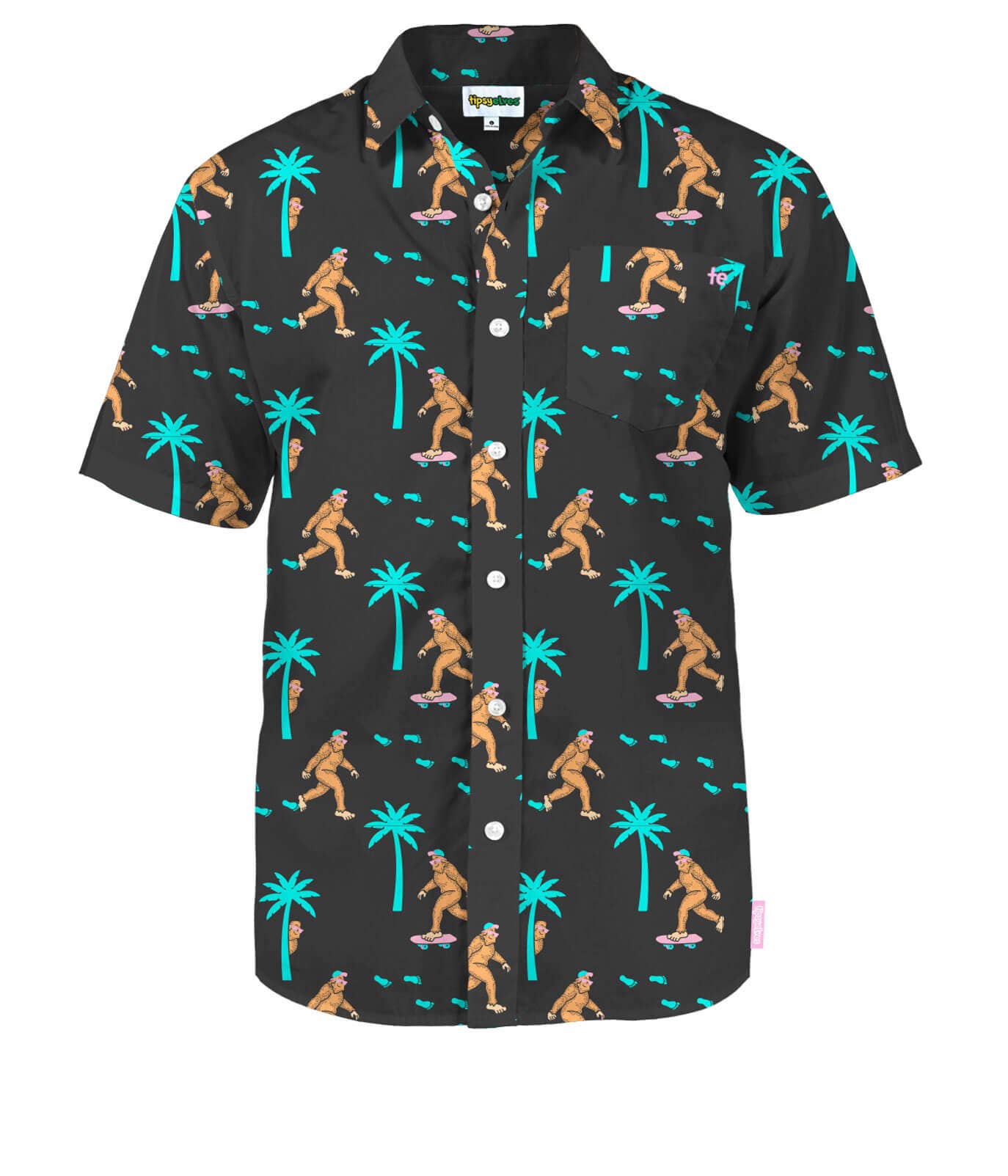 Sasquatch Shredder Hawaiian Shirt