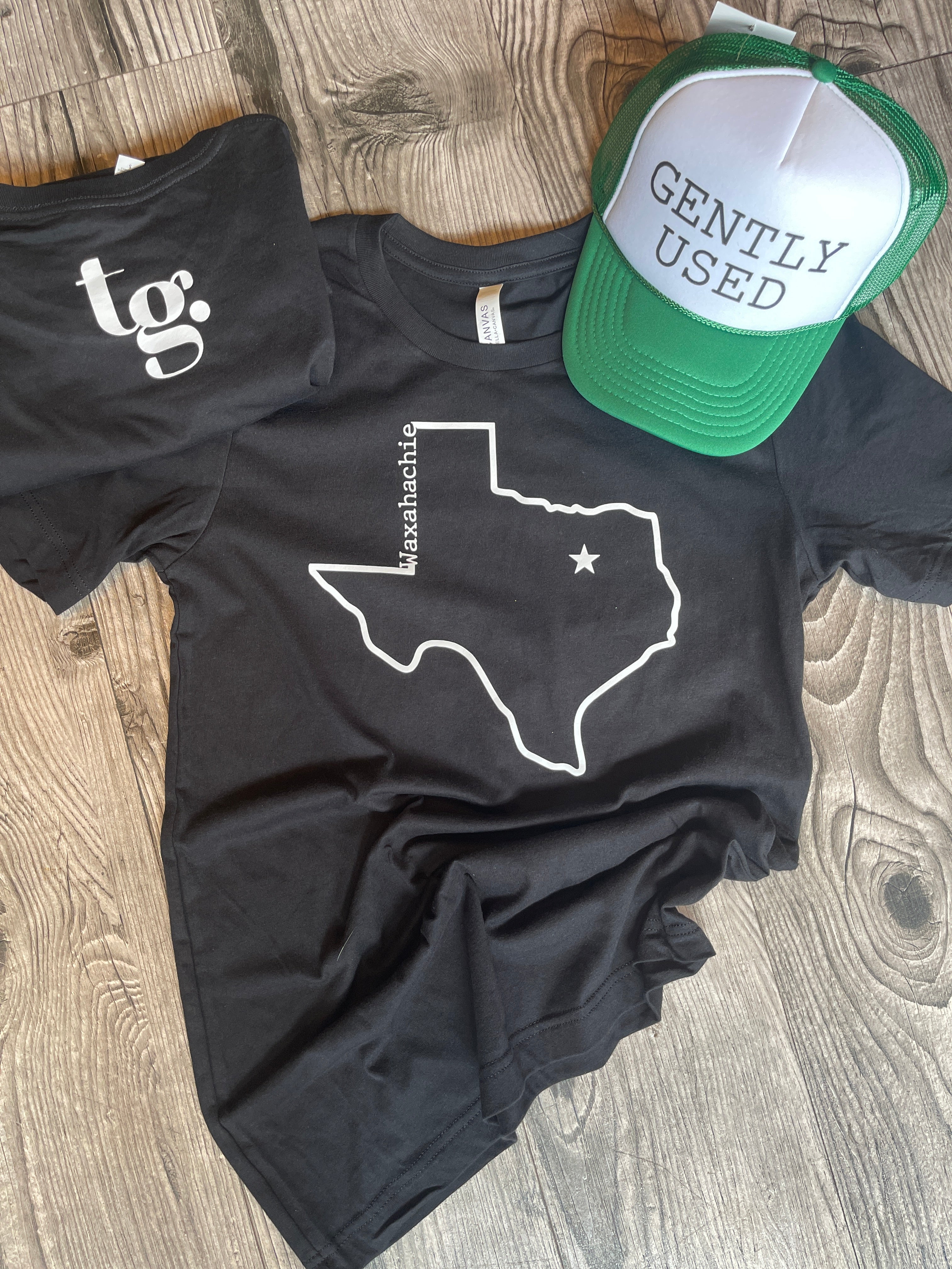 ThatGibson Waxahachie Texas Tee YELLOW