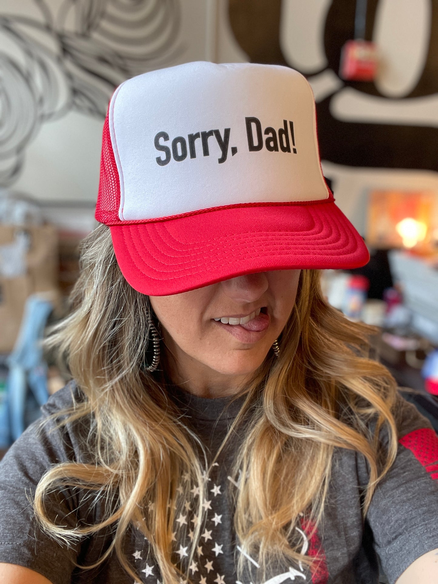Sorry, Dad! Hat