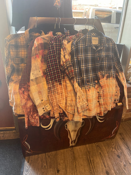Upcycled UPGRADED Flannel $45