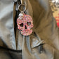 Candy Skull Key with Clip