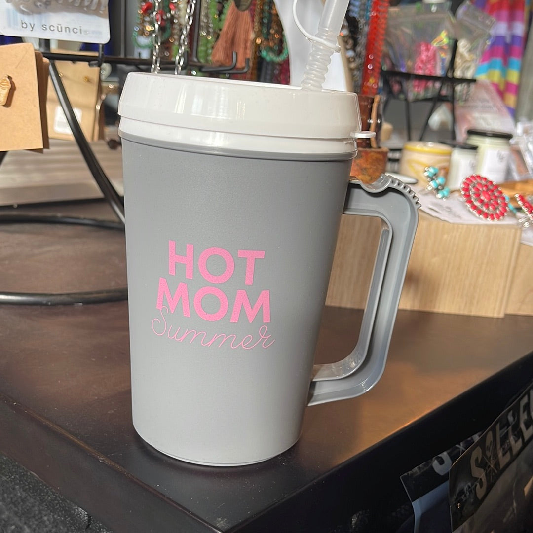 Hot Mom Summer Trucker Mug