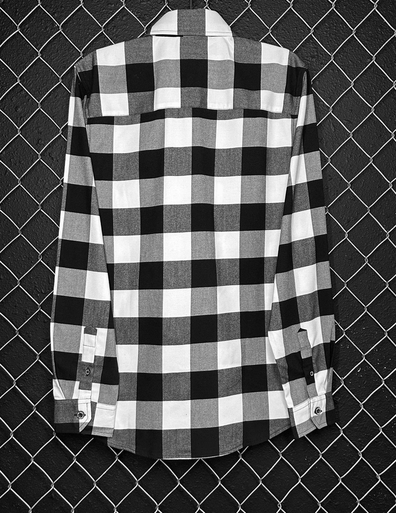 The Drive Black & White Flannel